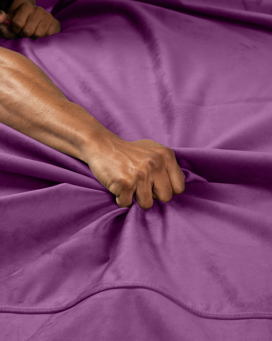 Liberator Fascinator Throw Velvety Purple Waterproof Sex Blanket