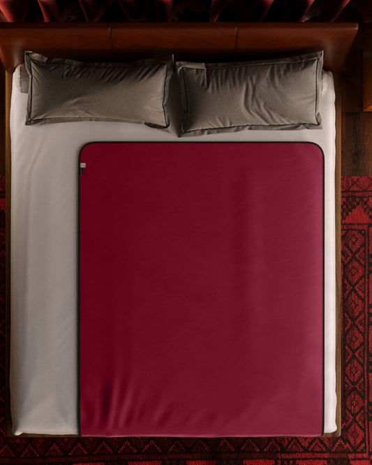 Liberator Fascinator Throw Velvety Red Waterproof Sex Blanket