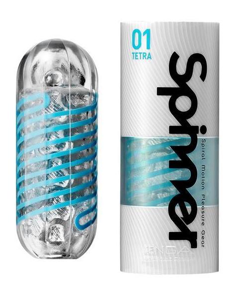 Tenga Spinner Men's Masturbation Cup 01 Tetra - PLEASURE CURVE PleasureCurve Tenga Spinner Men's Masturbation Cup 01 Tetra - PLEASURE CURVE PleasureCurve