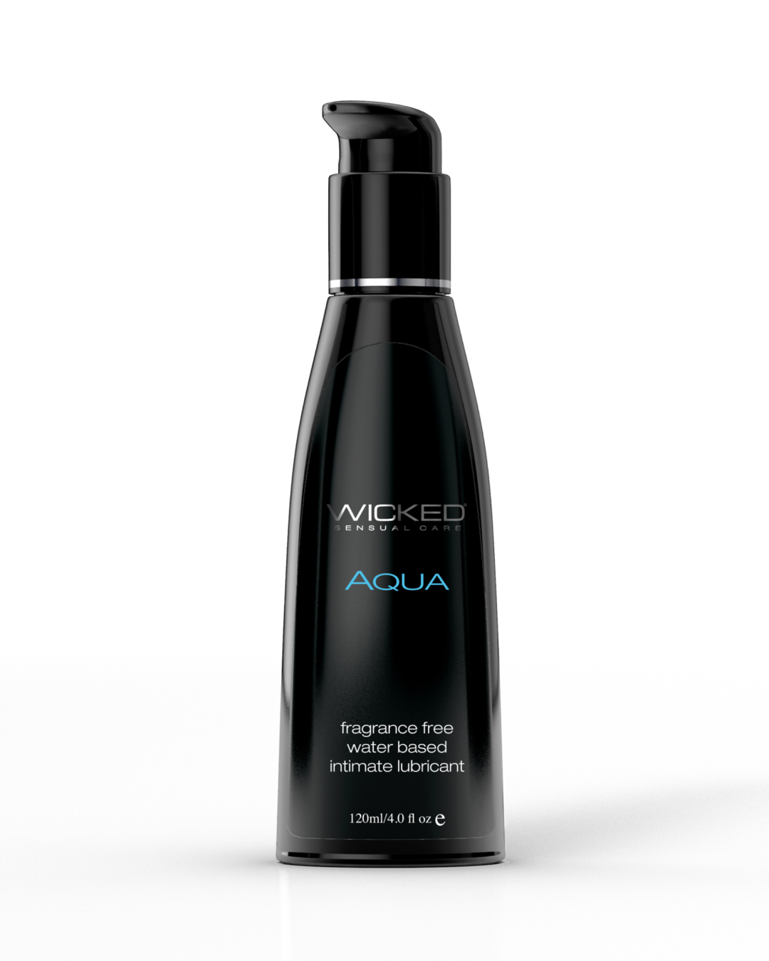 Wicked Aqua Fragrance Free Water Based Lubricant - Various Sizes