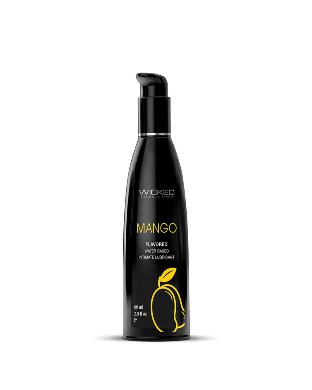Wicked Aqua Mango Flavored Water Based Lubricant Various Sizes