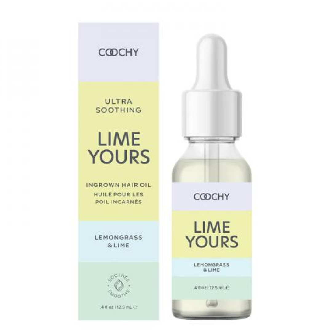 Coochy Ultra Soothing Ingrown Hair Oil-Lemongrass Lime 8.5 oz