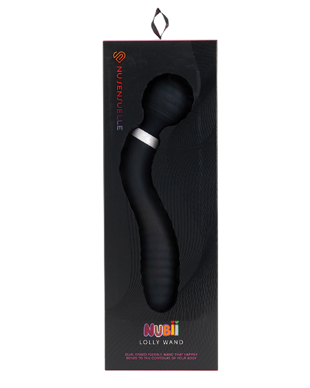 Nubii Lolly Double Ended Bendable Wand - Black black box 
