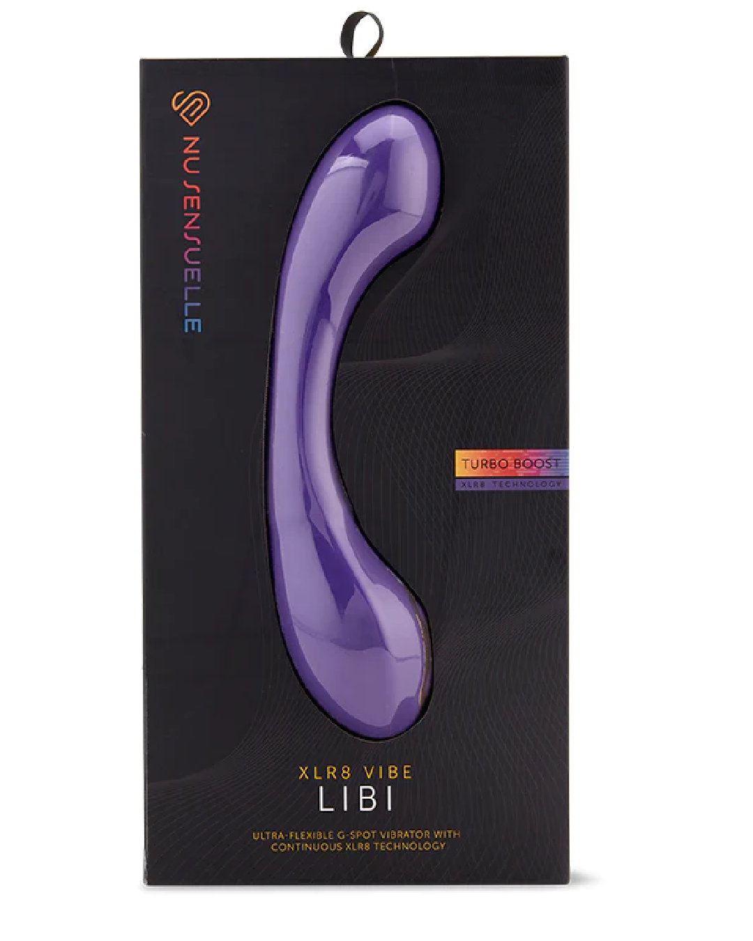 Sensuelle Libi Flexible G-Spot Vibrator - Purple box 
