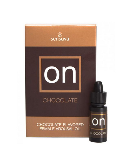 On Chocolate Flavored Clitoral Arousal Oil