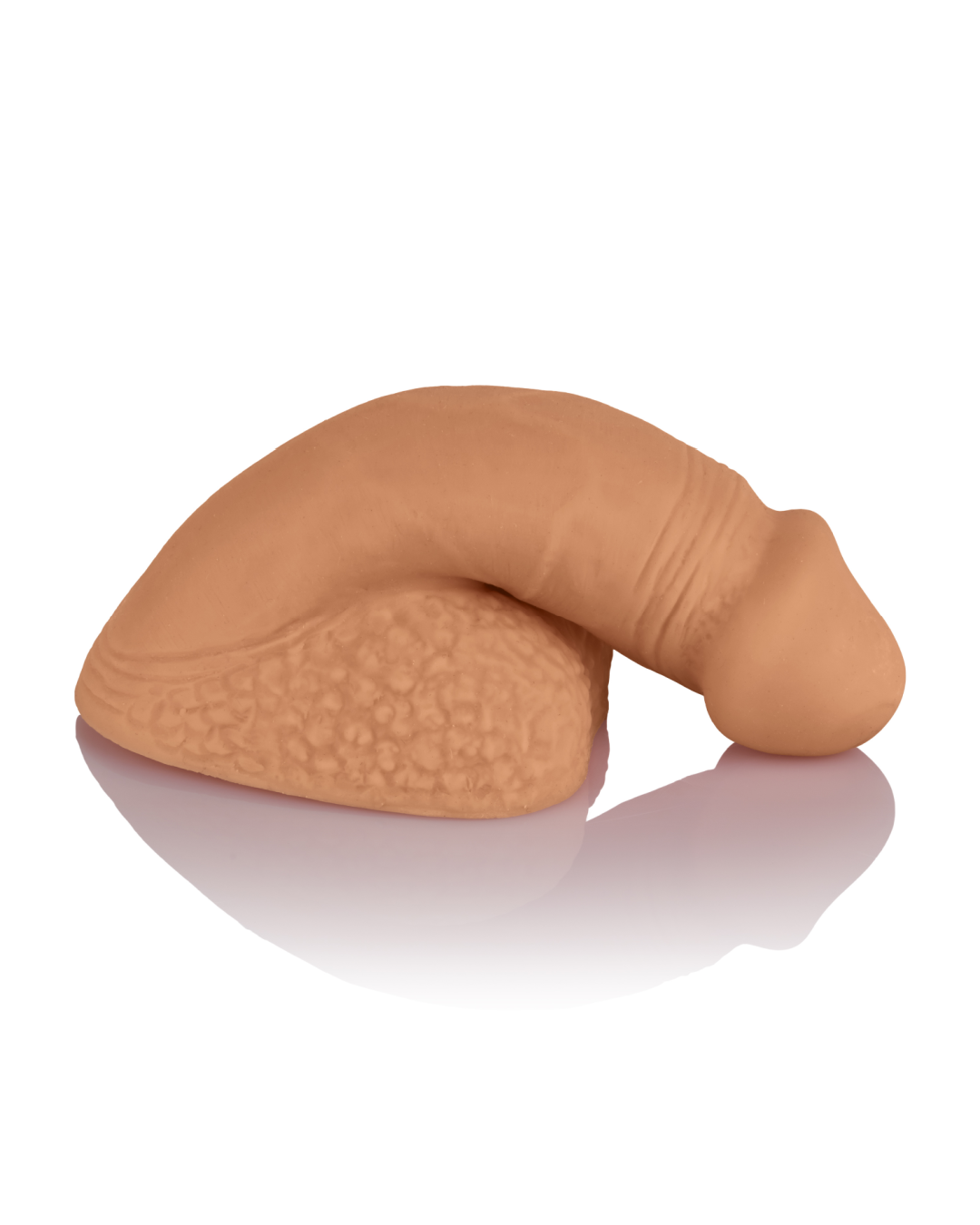 Packer Gear Silicone Packing Penis 4 Inch - Caramel