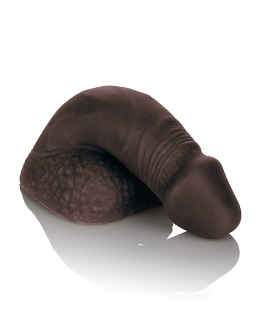 Packer Gear Silicone Packing Penis 5 Inch - Chocolate