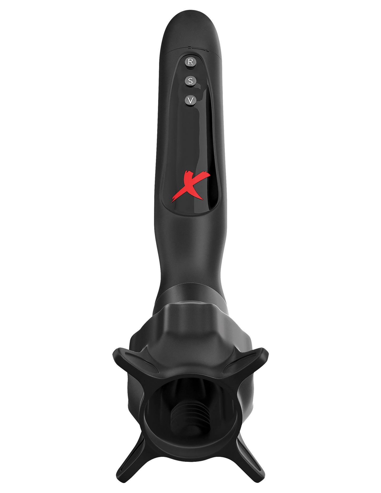 PDX Roto Sucker Suction and Vibration Penis Stroker  front view 