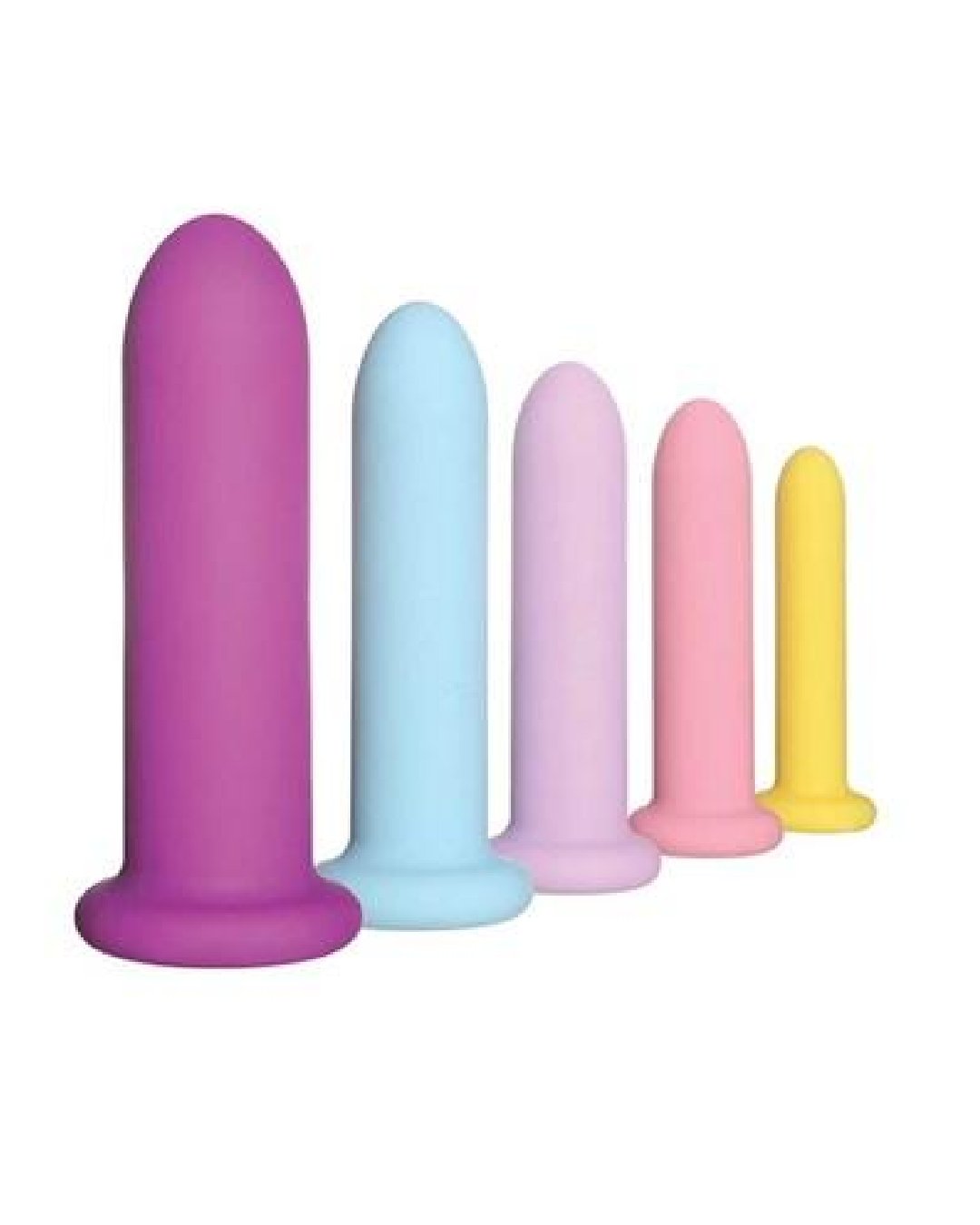 Sinclair Select Silicone Vaginal Dilator Set graduated sizes 