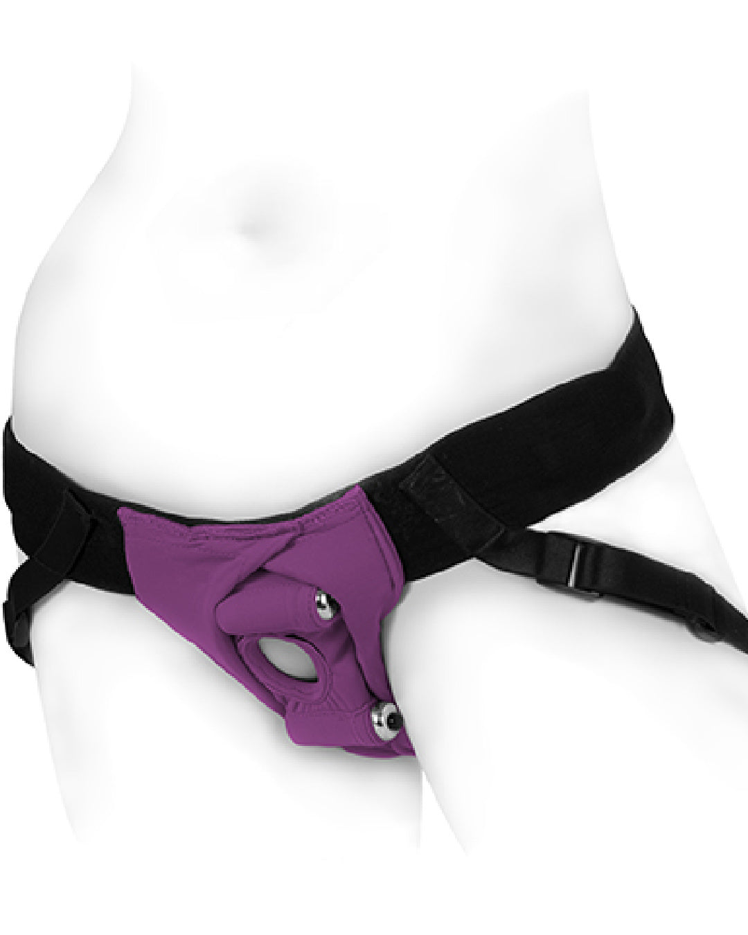 SpareParts Joque Adjustable Plus Size Purple Strap-on Harness