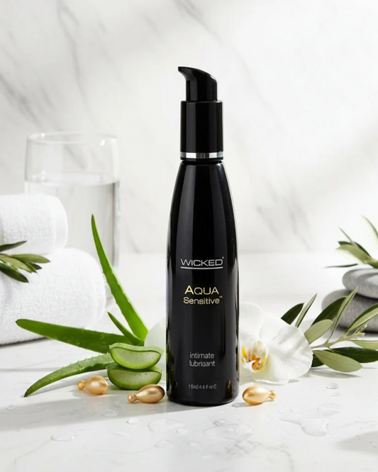 Wicked Aqua Sensitive Glycerin Free Unscented Water Based Lube