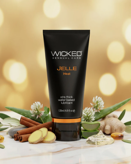 Wicked Jelle Heat Warming Anal Lubricant  4 oz