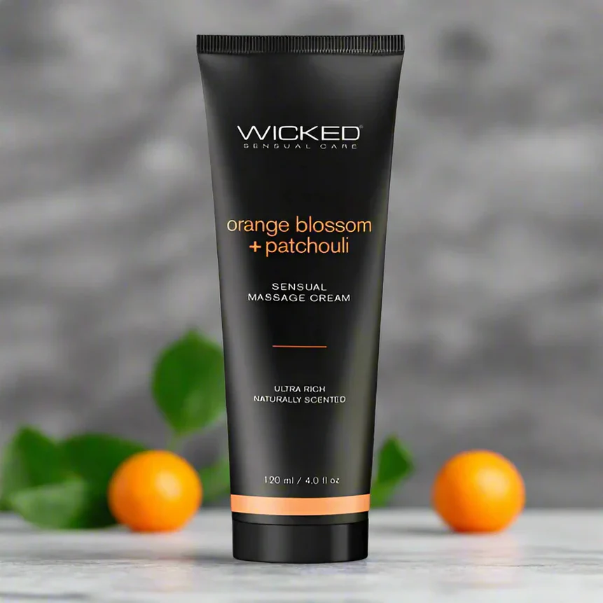 Wicked Sensual Orange Blossom & Patchouli Massage Cream