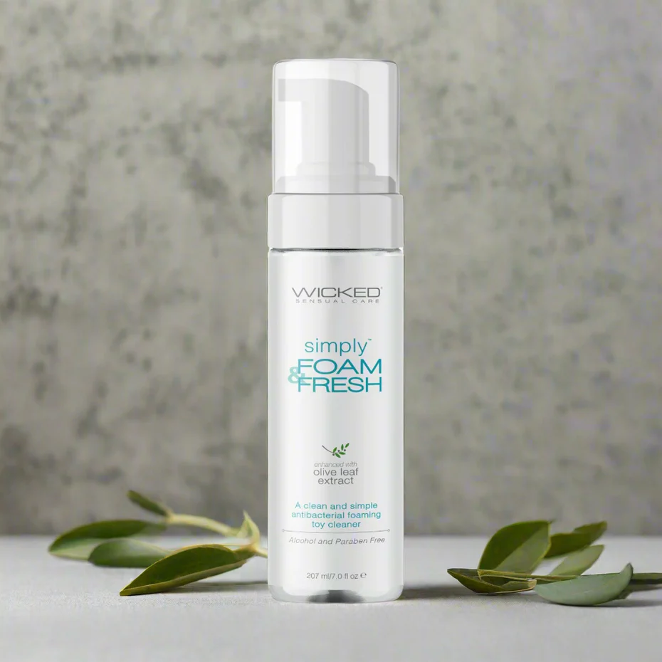 Wicked Simply Foam & Fresh Antibacterial Sex Toy Clean
