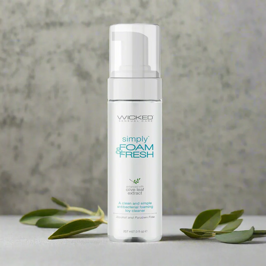 Wicked Simply Foam & Fresh Antibacterial Sex Toy Clean