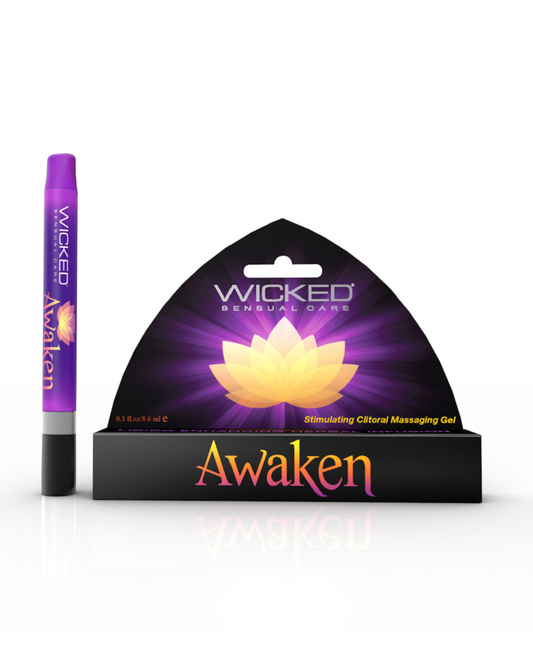 Wicked Awaken Stimulating Clitoral Gel .