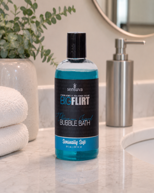 Sensuva Big Flirt Sensually Soft Pheromone Bubble Bath