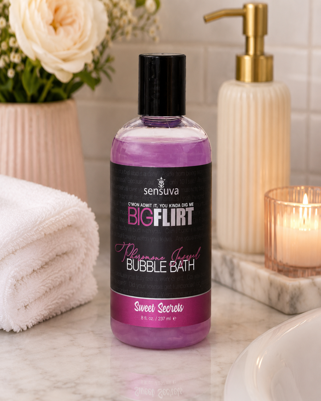 Big Flirt Sweet Secrets Pheromone Bubble Bath