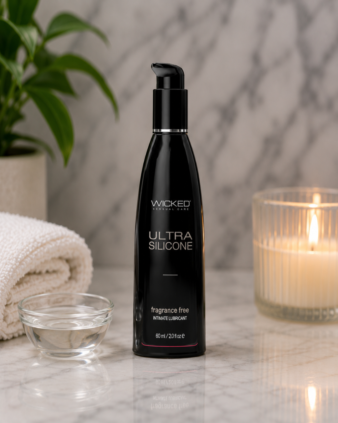 Wicked Ultra Fragrance Free Silicone Lubricant