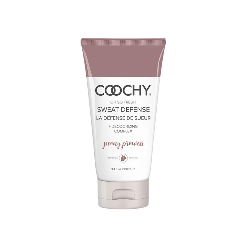 Coochy Sweat Defense & Moisture Wicking Lotion - Peony Prowess 3.4  oz