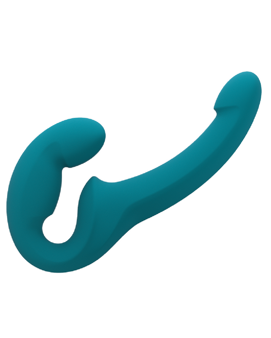 Fun Factory Share Lite Silicone Double Dildo - Deep Sea Blue
