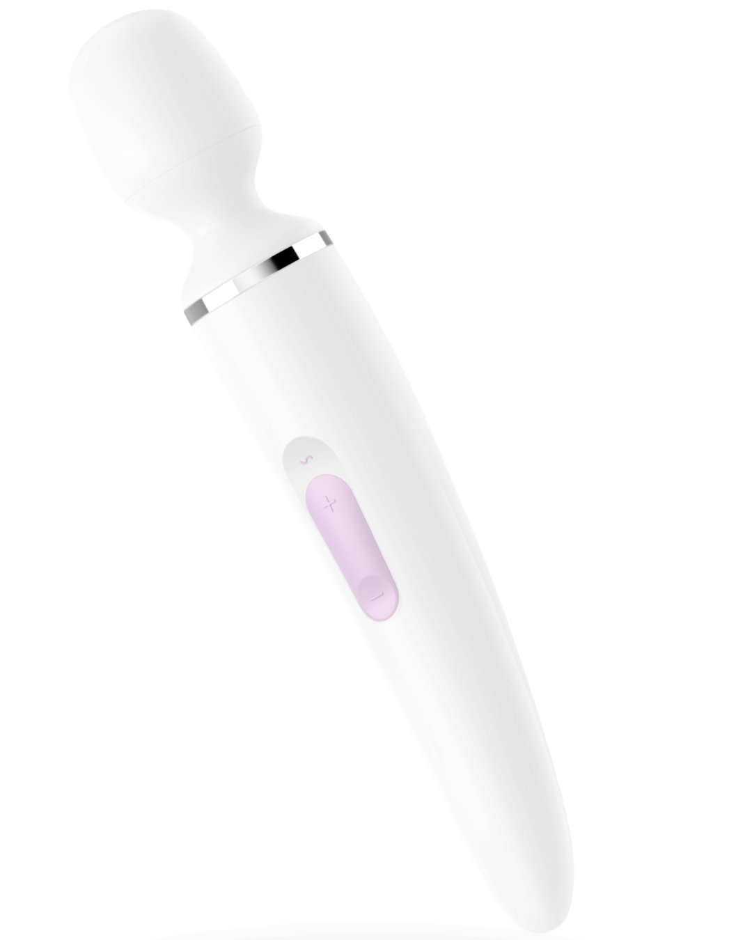 Satisfyer Wand-er Woman XXL Wand - White Side View