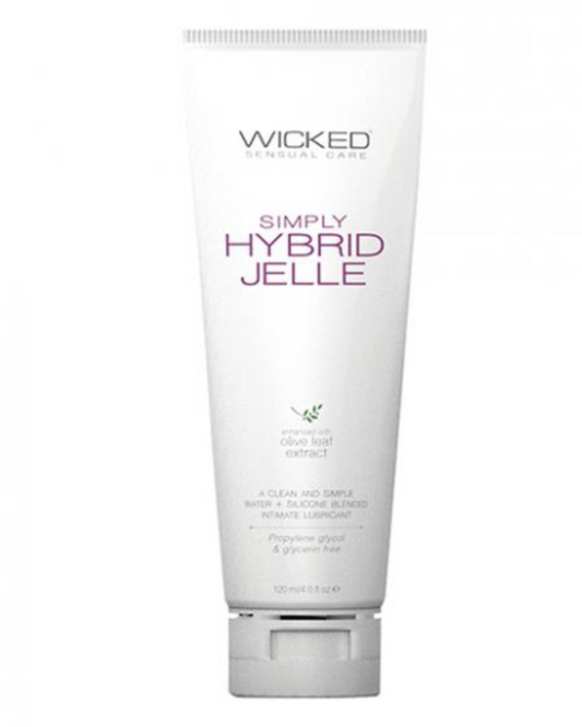 Wicked Simply Hybrid Jelle Lubricant  4 oz