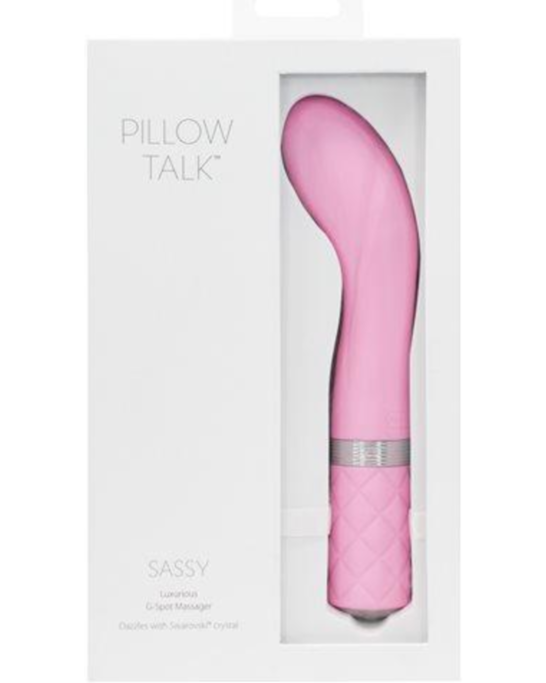 Pillow Talk Sassy G-spot Vibrator by BMS - Pink box