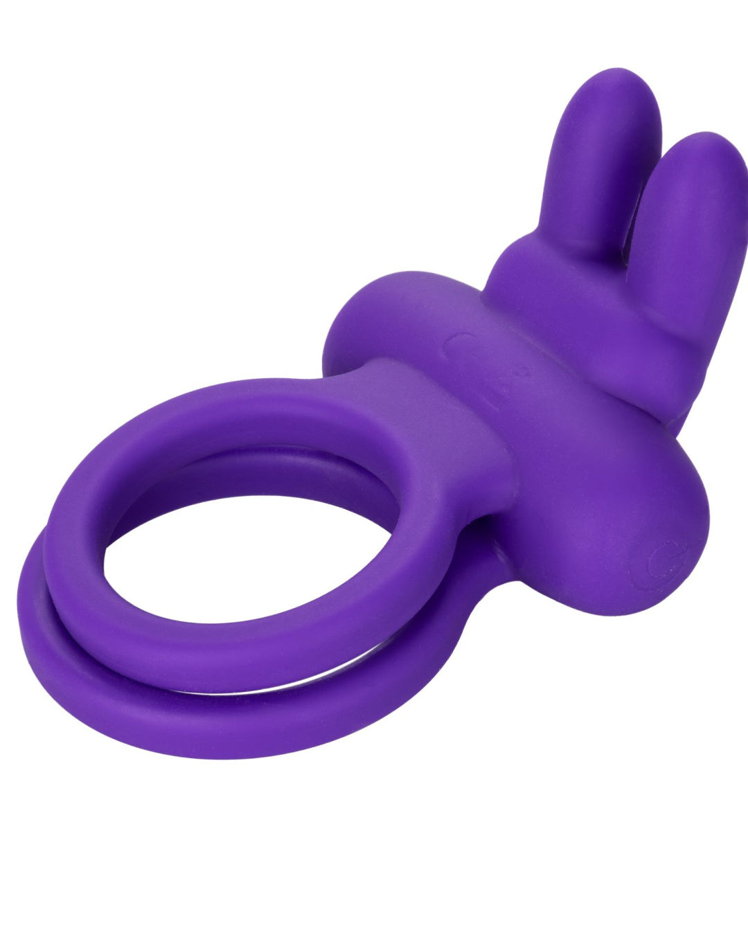 Dual Rockin Rabbit Silicone Vibrating Couples Toy by Calexotics RIng