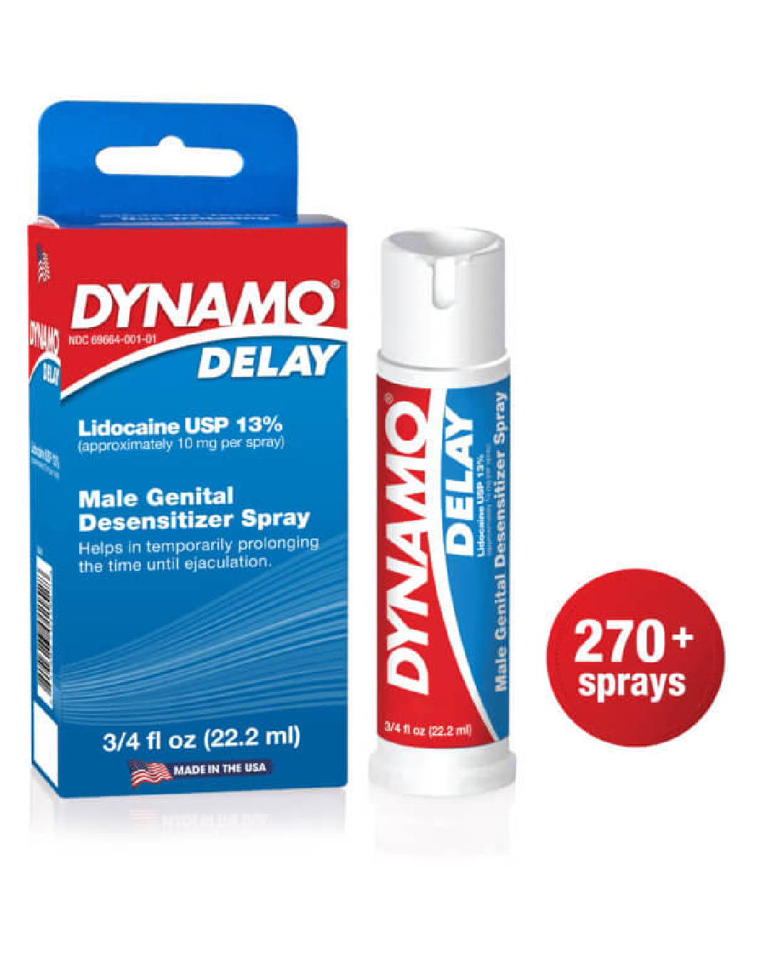 Dynamo Ejaculation Delay Spray for the Penis .75oz