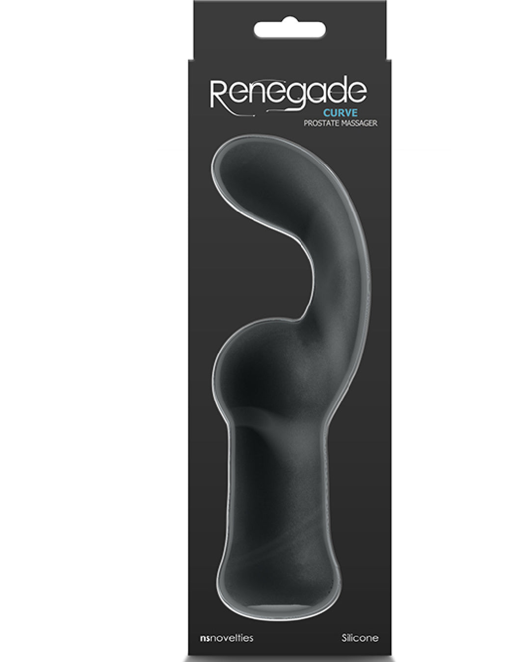 Renegade Curve Vibrating Prostate Massager product box 