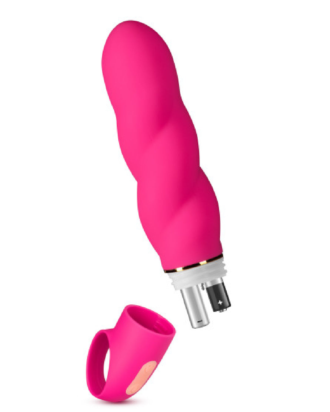 Aria Amazing AF Beginner G-Spot Vibrator showing battery compartment 