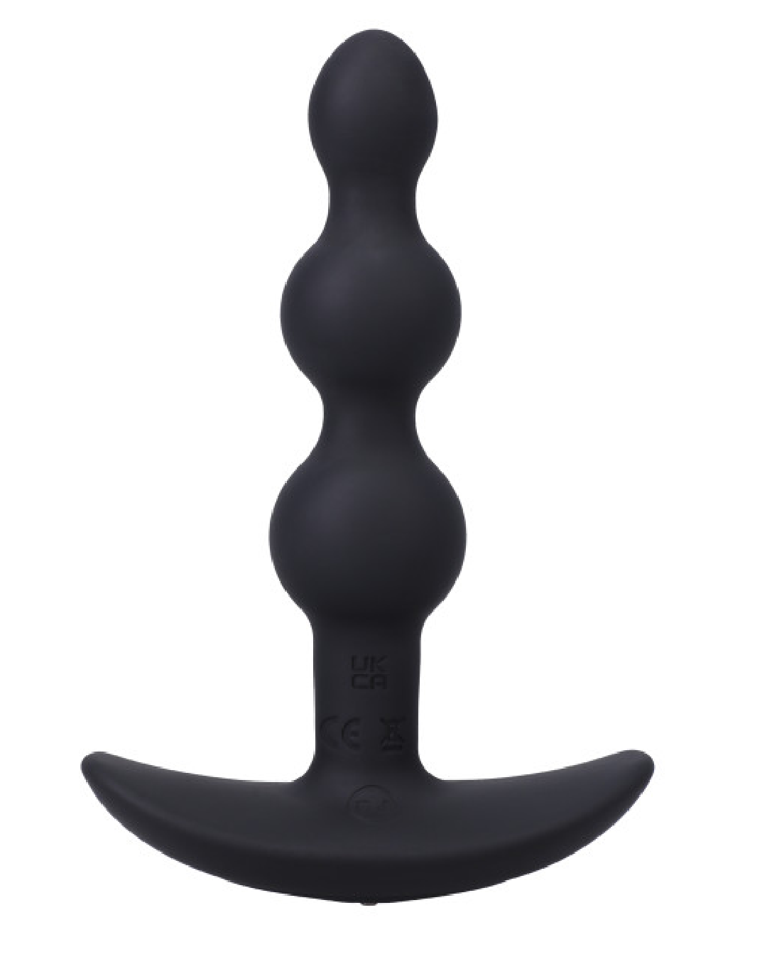 A-Play Beaded Vibrating Anal Beads with Remote - Black