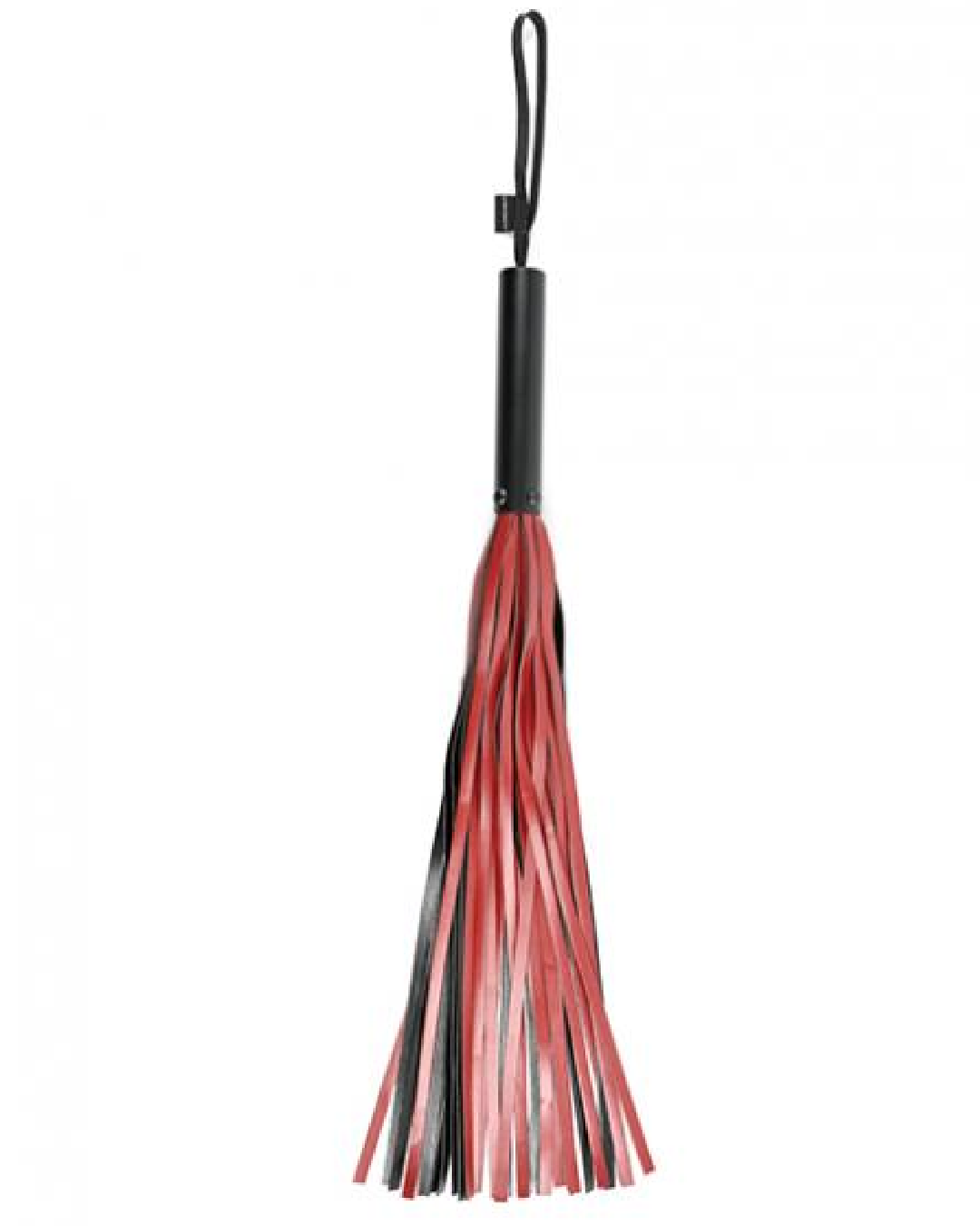 Saffron Flogger by Sportsheets black and red flogger upright