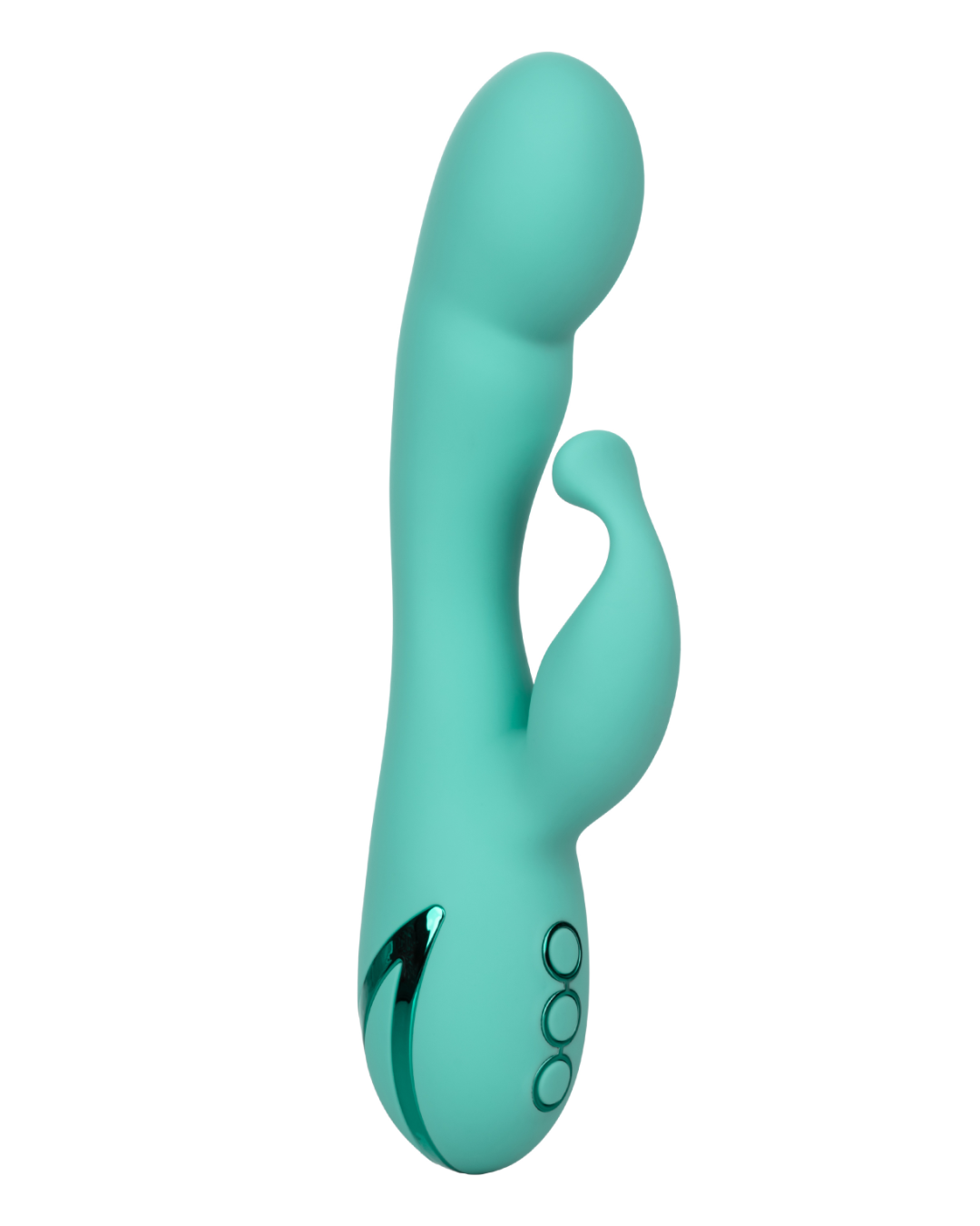 California Dreaming Tahoe Temptation Vibrator side view  of the shaft and teaser