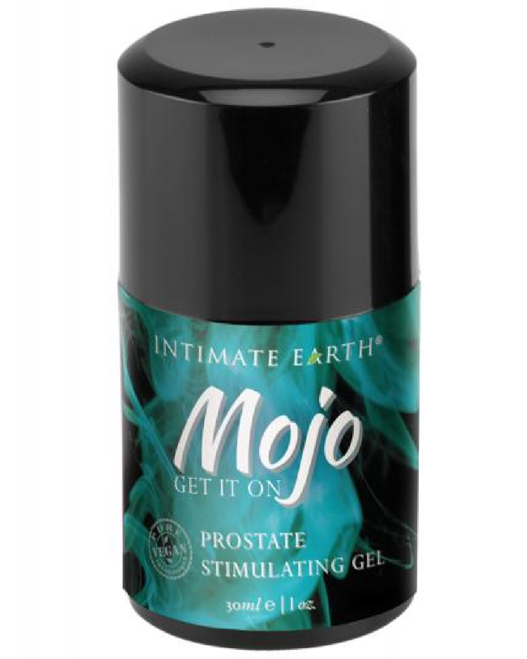 Mojo Prostate Stimulating Gel by Intimate Earth 1 oz product close up 