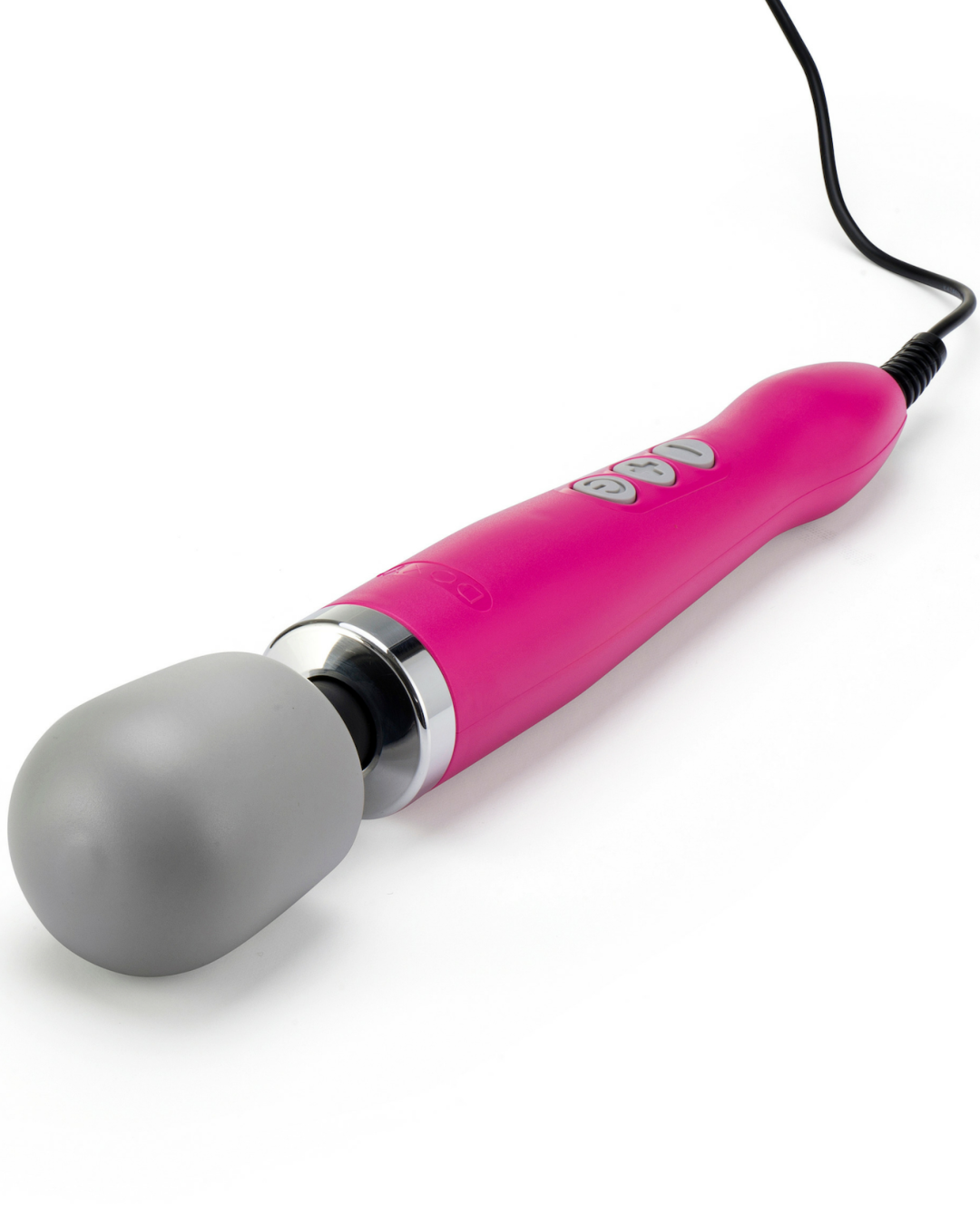 pink doxy laying down showing top to cord 