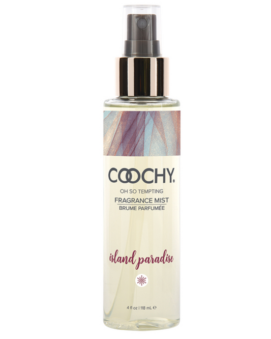 Coochy Fragrance Mist Island Paradise - 4 oz front of bottle 