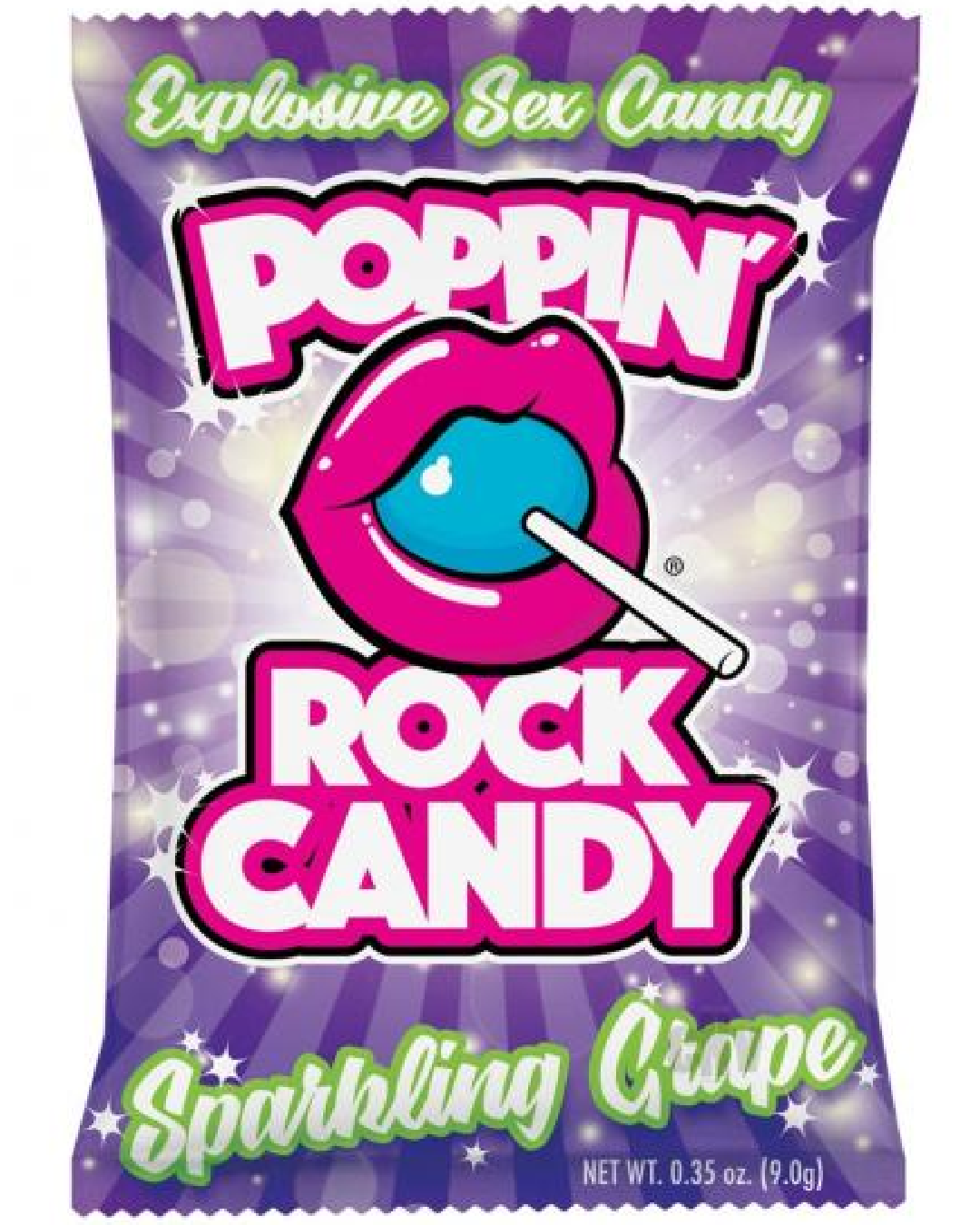 Rock Candy Popping Candy - Sparkling Grape