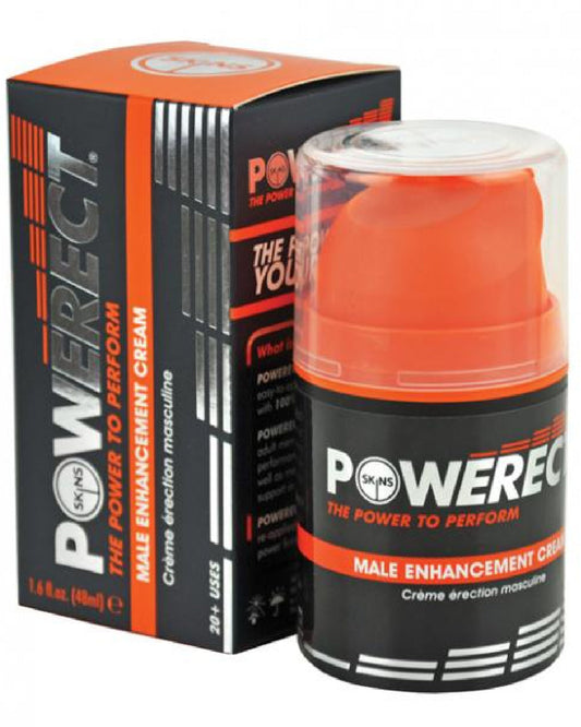 Powerect Performance Cream 1.6 fl oz Pump product and box on white background 