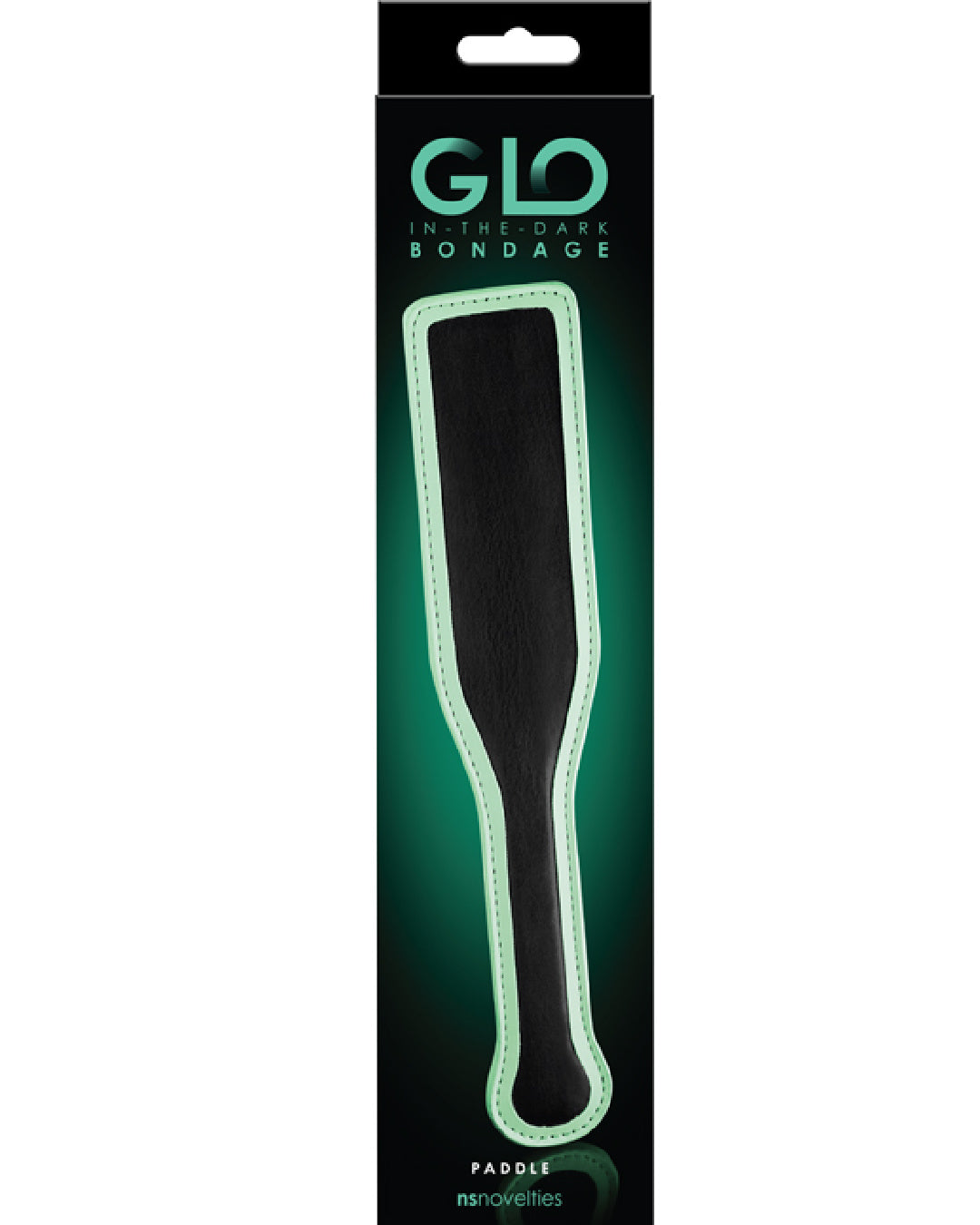 Product box for glow in the dark paddle 
