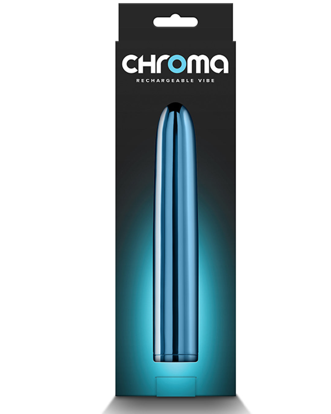 Chroma Insertable Beginner Bullet Vibrator - Teal box 
