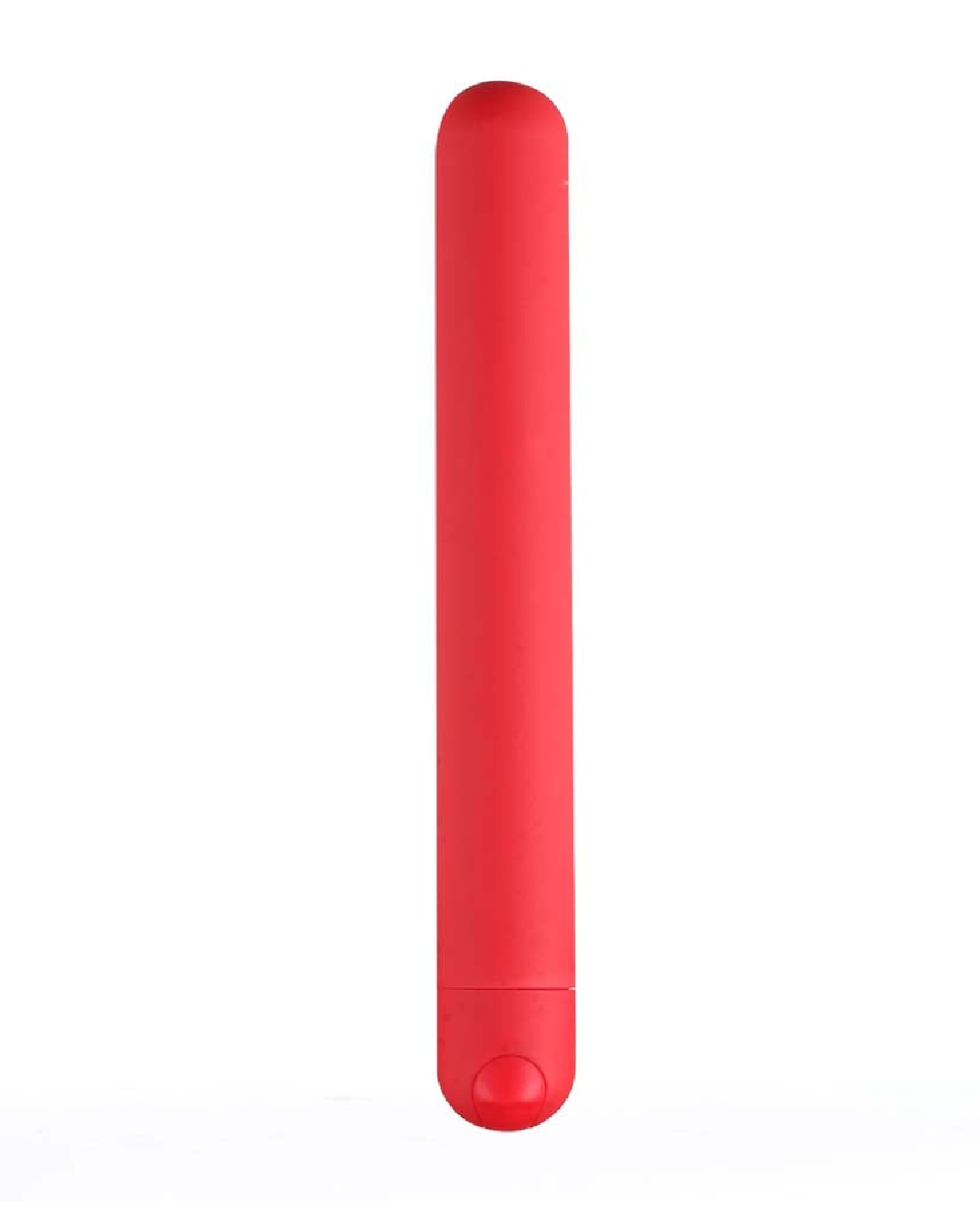 Abbie X-Long Super Charged Red Bullet Vibrator on white background