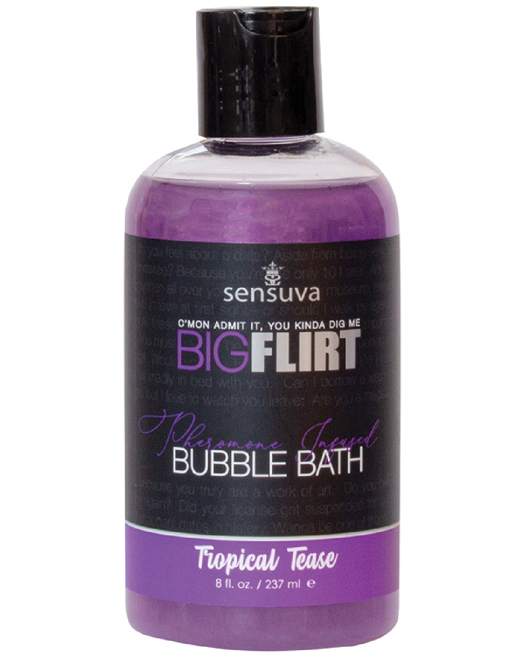 Big Flirt Pheromone Infused Vanilla Lavender Bubble Bath 8 oz