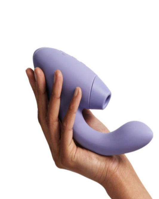 Womanizer Duo 2 Pleasure Air Clitoral & G-Spot Rabbit - Lilac