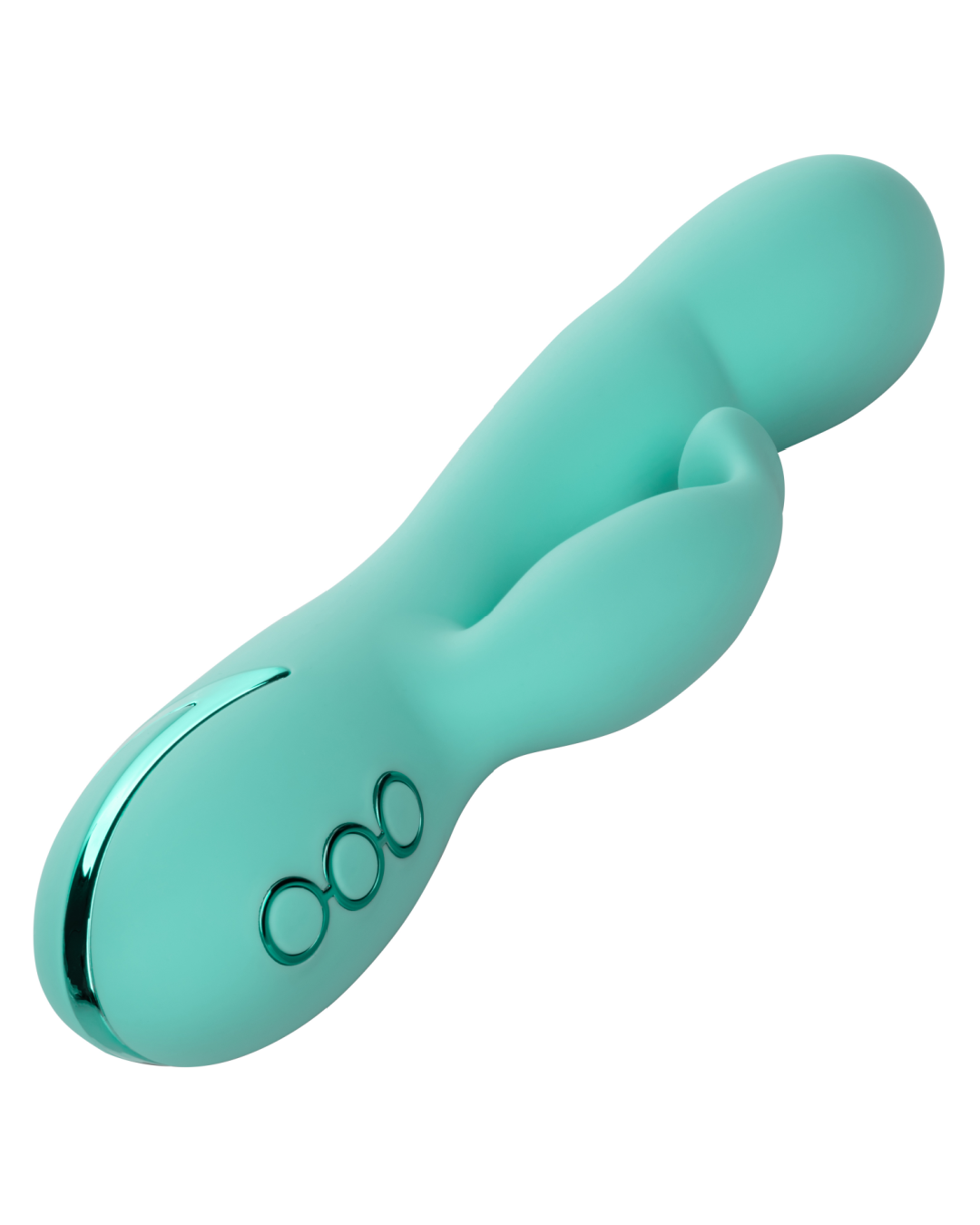 California Dreaming Tahoe Temptation Vibrator side view  of the base and buttons