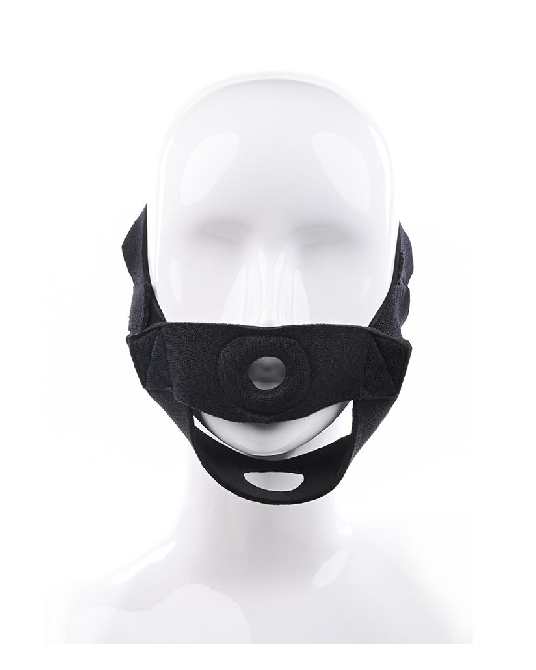 Sportsheets Face Strap-on Harness shown on mannequin front view