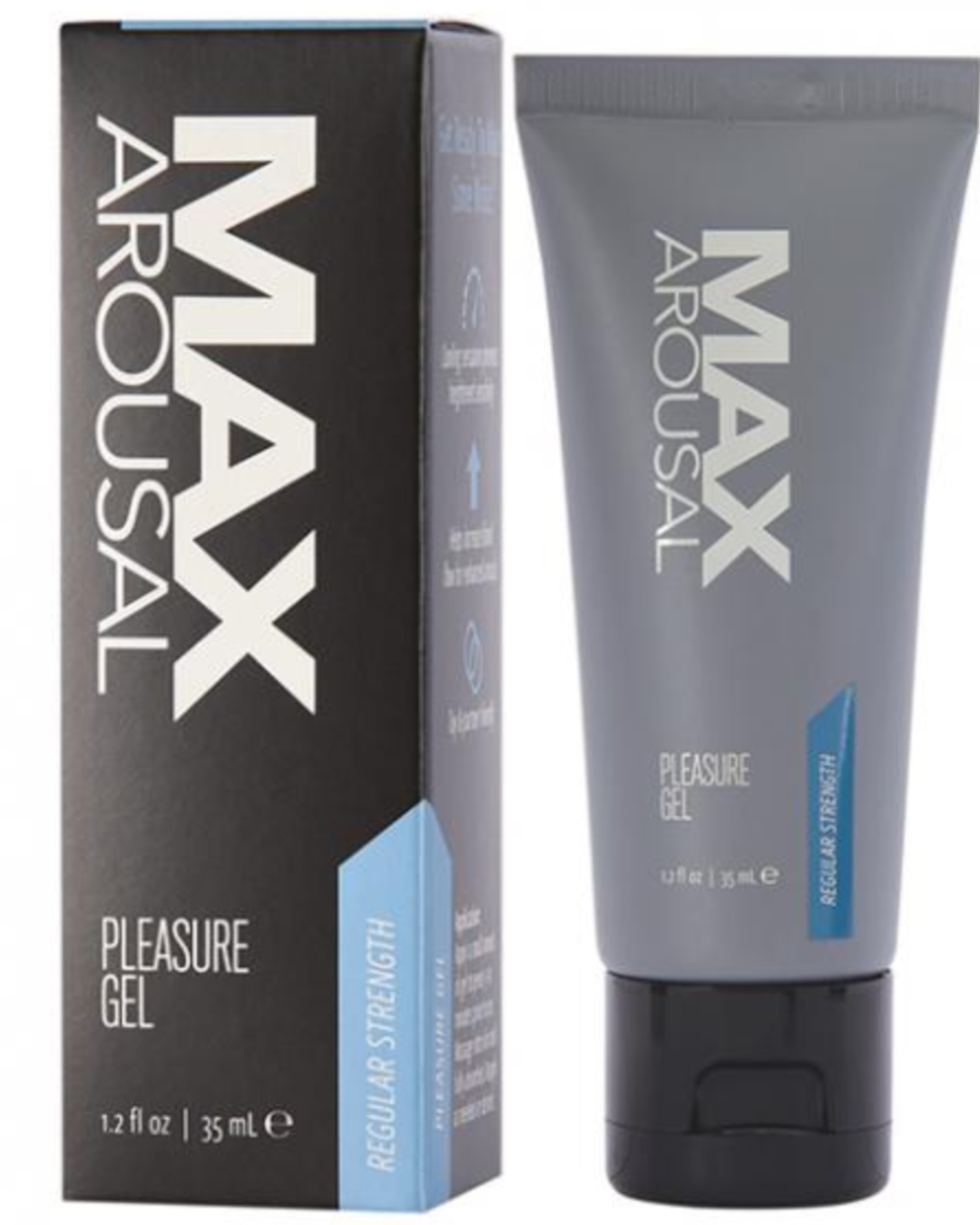 Max Vitality Stamina Treatment Cream - 3 oz box and product tube 