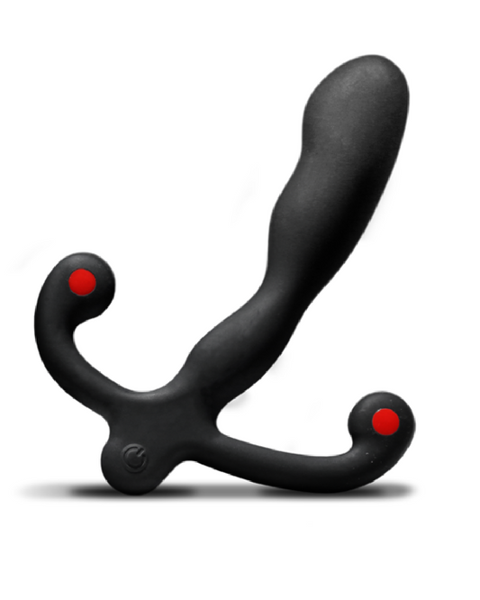 Aneros Helix SYN V Vibrating Prostate Massager front view on white background