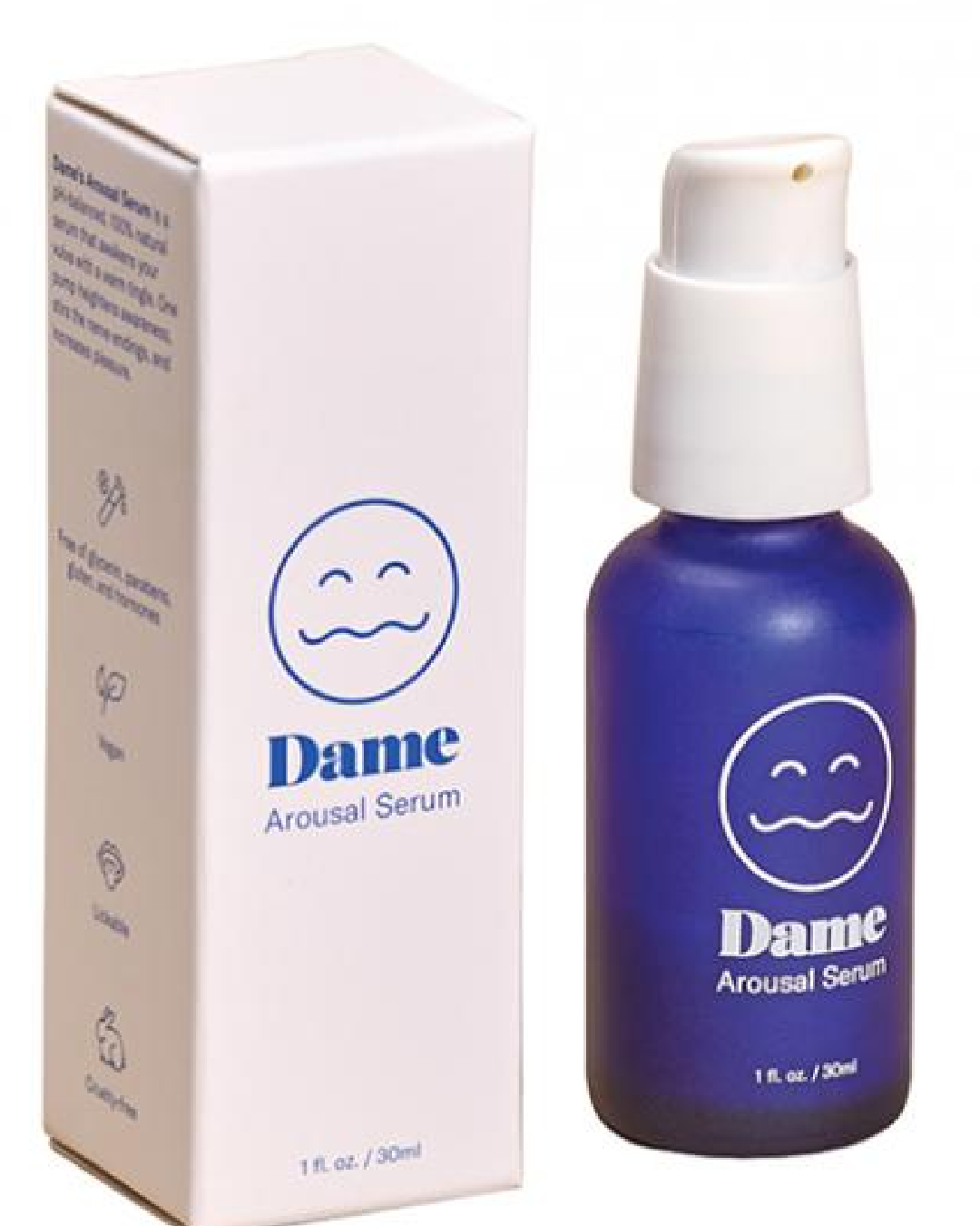 Dame Arousal Serum 1 oz with the box